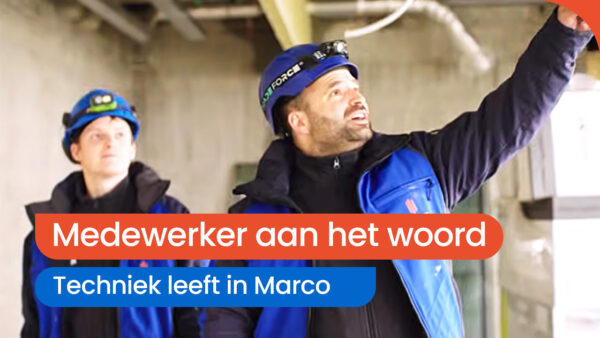 Marco is uitvoerder bij Hoppenbrouwers
